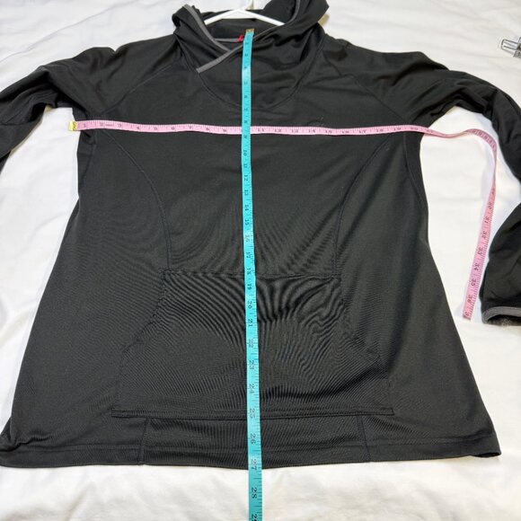 The North Face VaporWick Cowl-Neck Hoodie Women’s Extra Large Black EUC - Picture 8 of 10